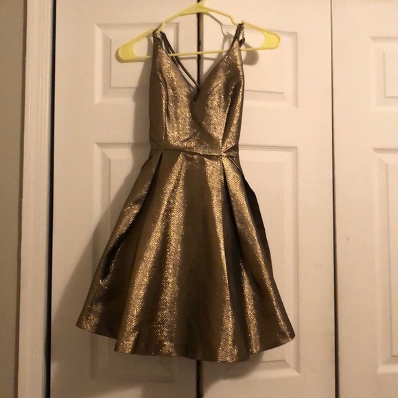 Fashion Nova Dresses & Skirts - Gold party dress